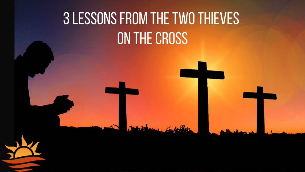Two thieves on the cross