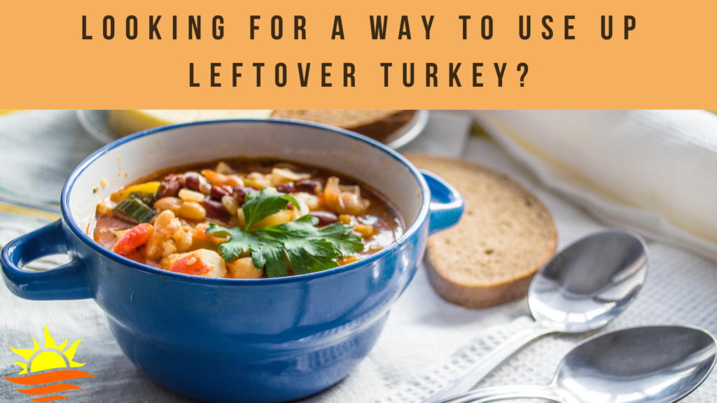 use leftover turkey